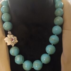 Chunky Turquoise Necklace
